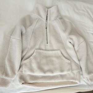 Cozy Cream Sherpa Pullover